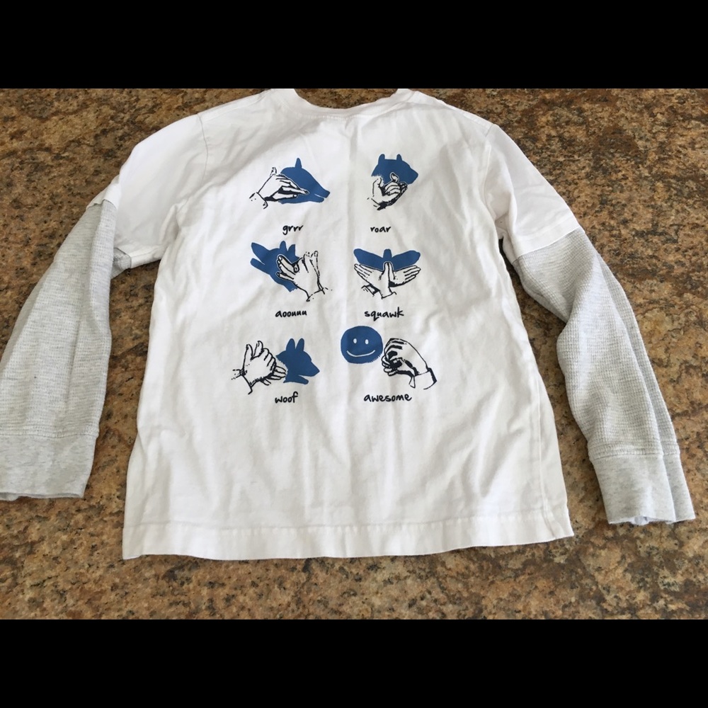 Gymboree lot size 7 boys shirts